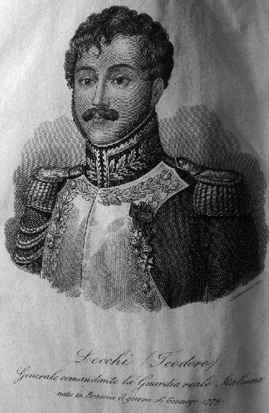 Lecchi Teodoro - Generale comandante la Guardia reale italiana