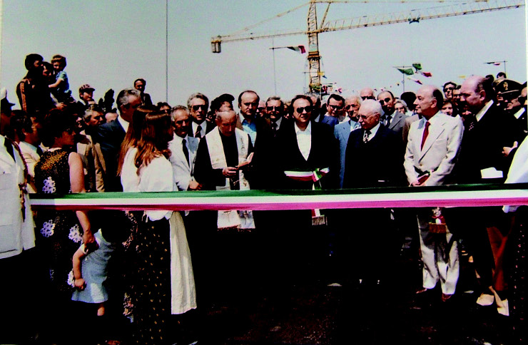 Inaugurazione del nuovo viadotto sul canale della Littoranea Veneta
