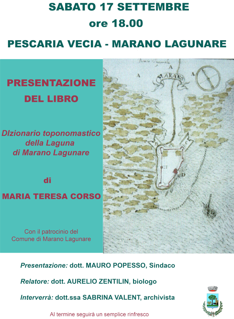 Presentazione Dizionario Toponomastico Laguna di Marano Lagunare