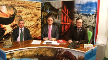 Giovanni Gasparet, Enrico Fantin e Ermes Scaini