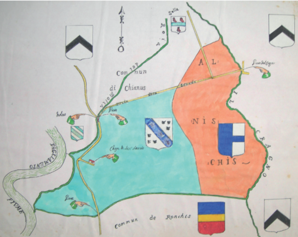 territorio di Fraforeano nel 1468