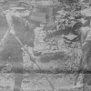 Si lavora allo sgombero di una zona tra le più devastate