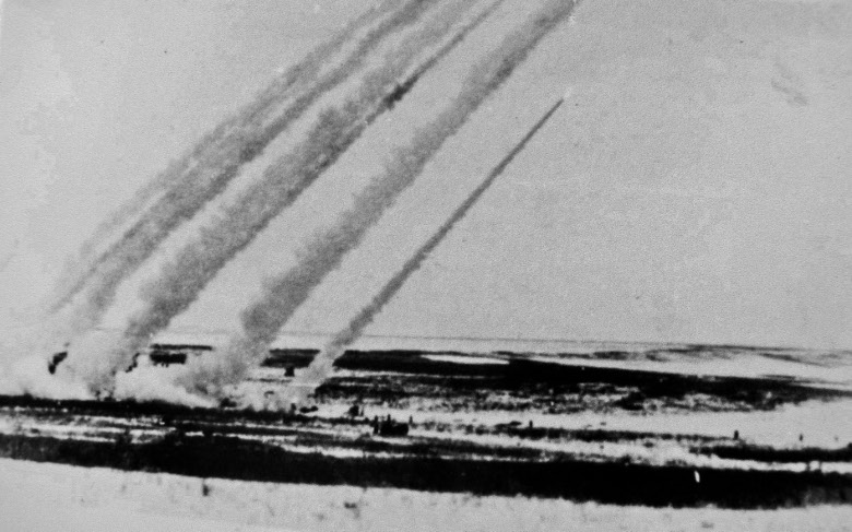 Katiuscia russa in azione