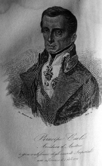 Principe Carlo, Arciduca d'Austria e generalissimo degli eserciti Imperiali