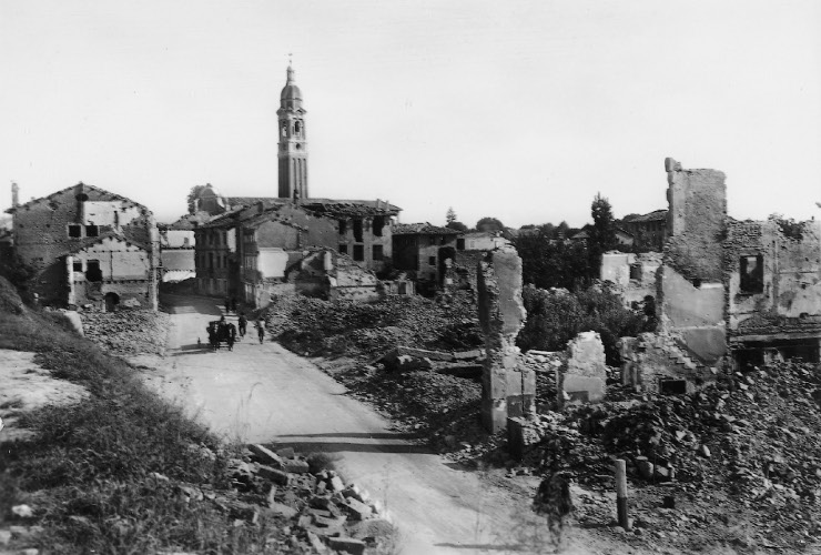 Latisana distrutta dai bombardamenti