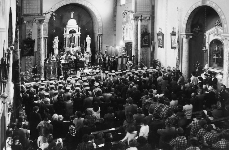 commemorazione della medaglia d'Oro Enea Codotto