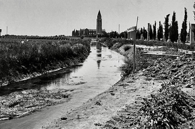 Terreni coltivati nei pressi di Aquileia