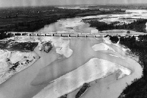 Ponte di Madrisio costruito dalla ditta Astaldi