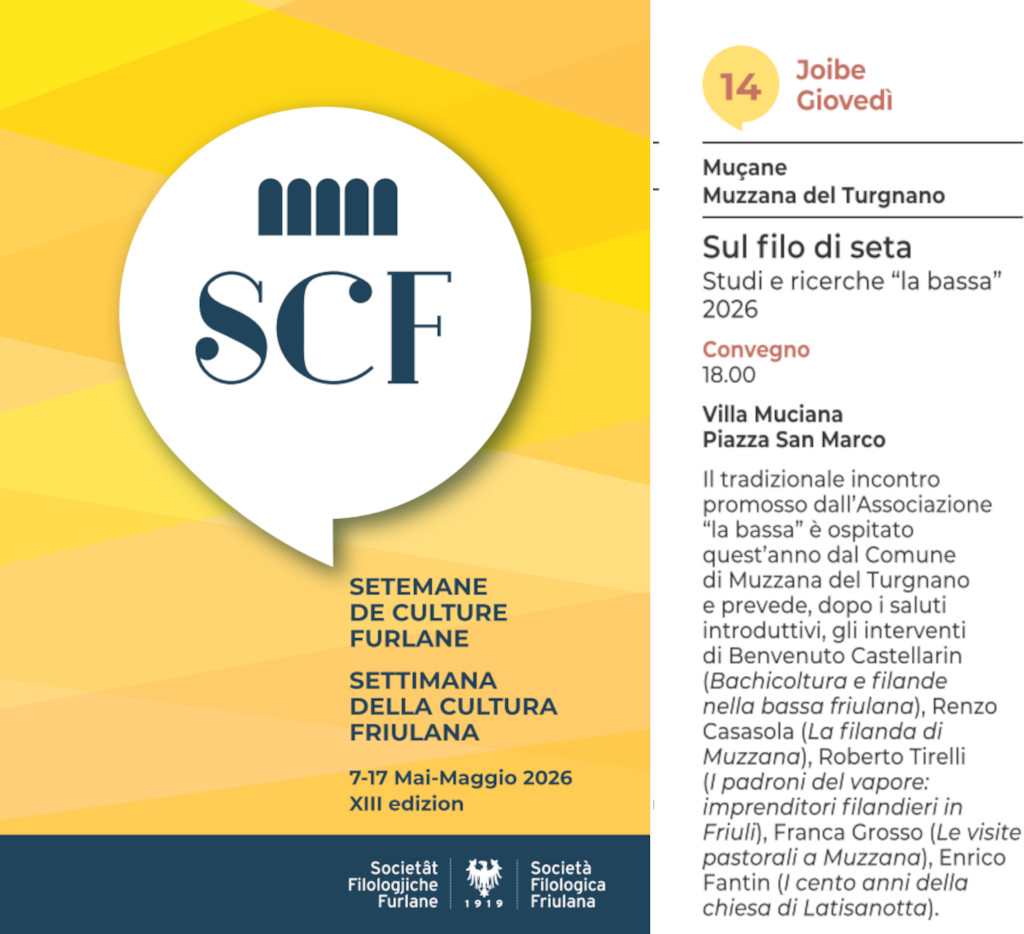 Setemane Culture Furlane a Muzzana 2026