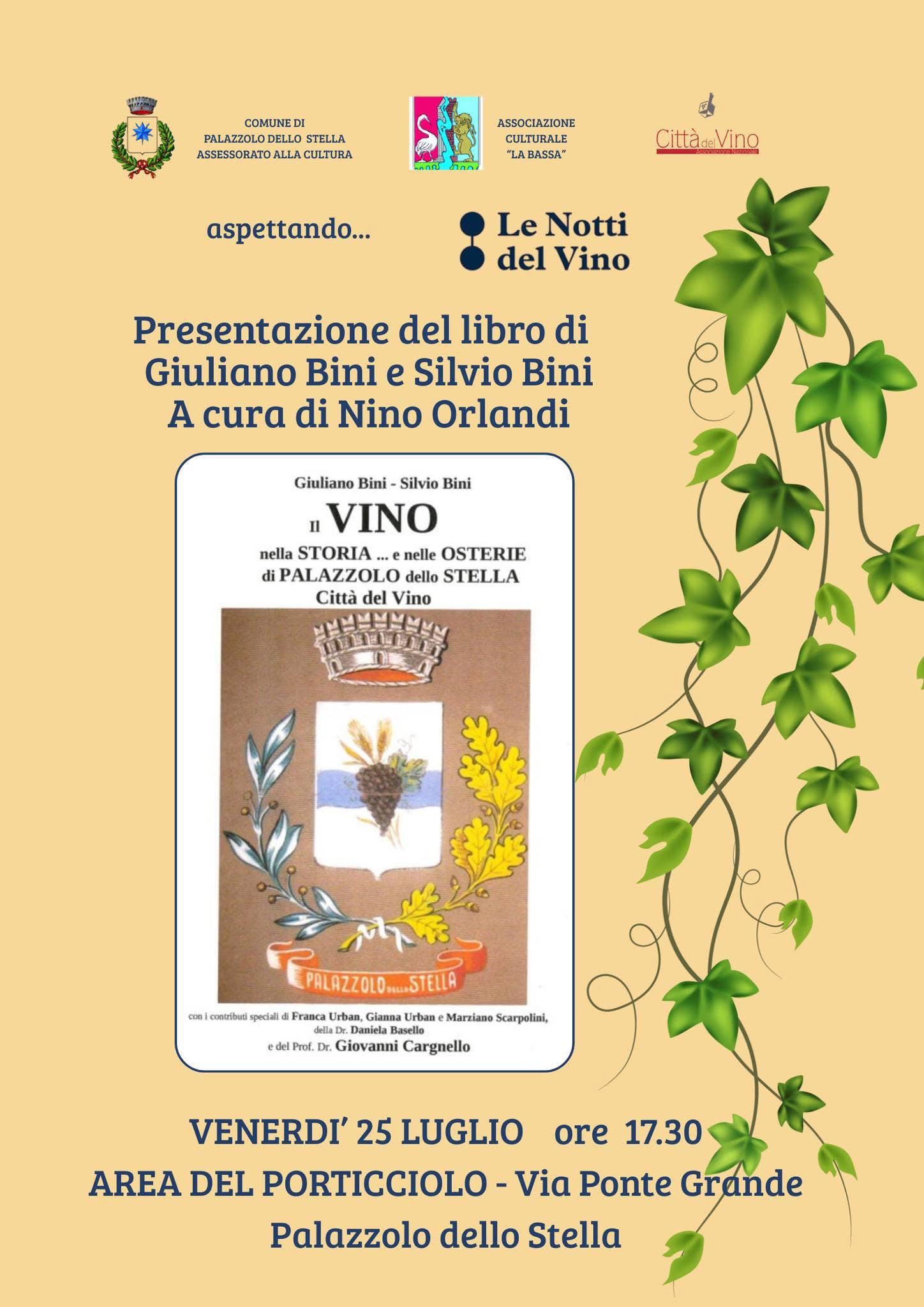le notti del vino a Palazzolo dello Stella
